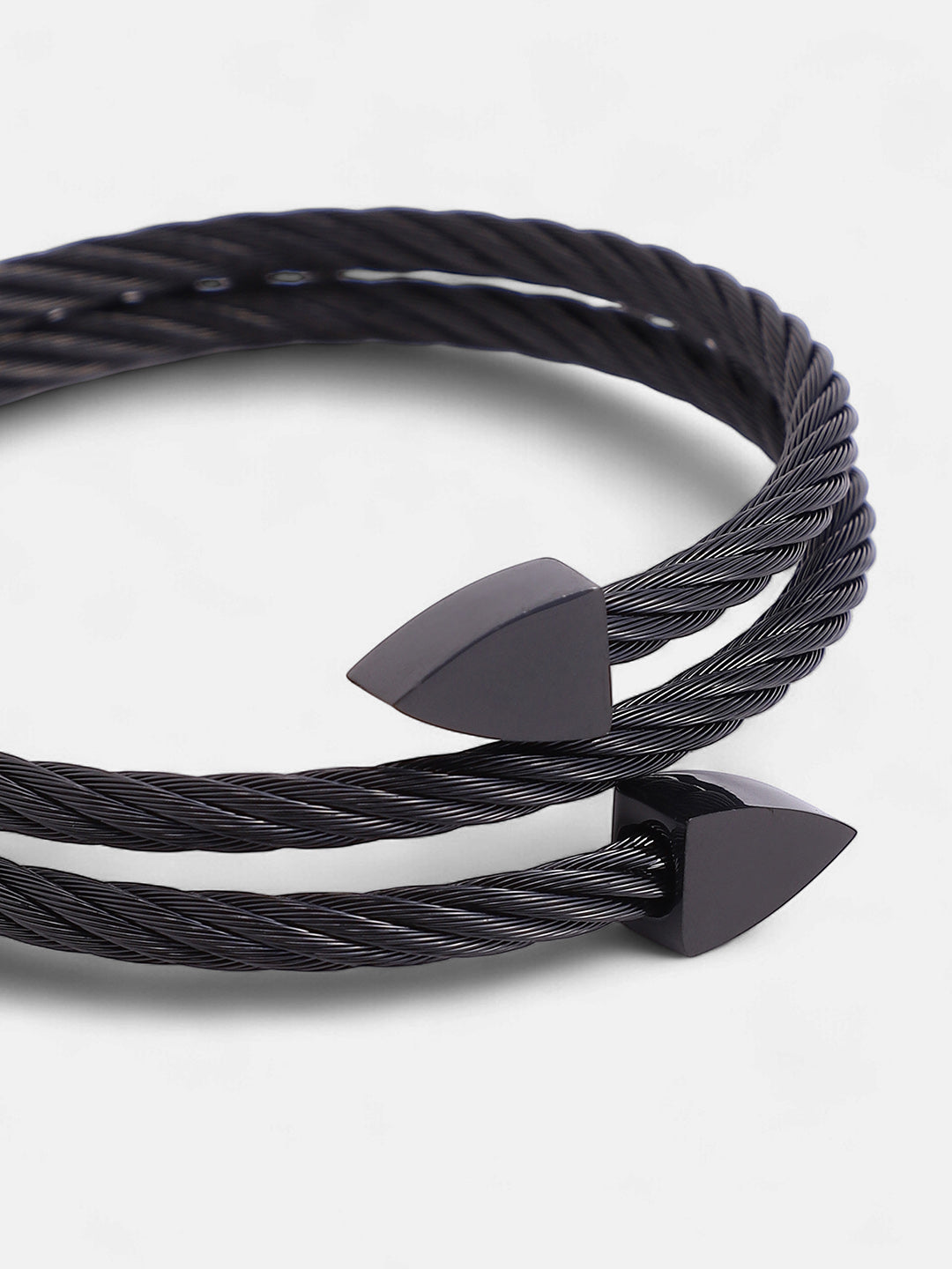 The Formula Chain Round Watch With Wrap Bracelet Combo