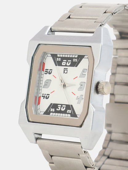The Blazer Square Watch With Cuff Bracelet Combo