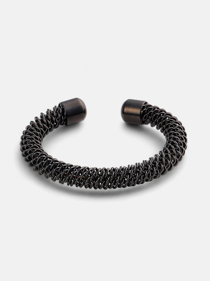 The Peregron Round Watch With Cuff Bracelet Combo