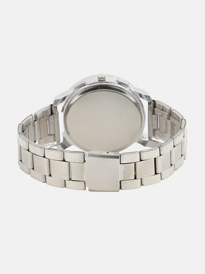 The Bijou Round Watch With Chain Bracelet Combo