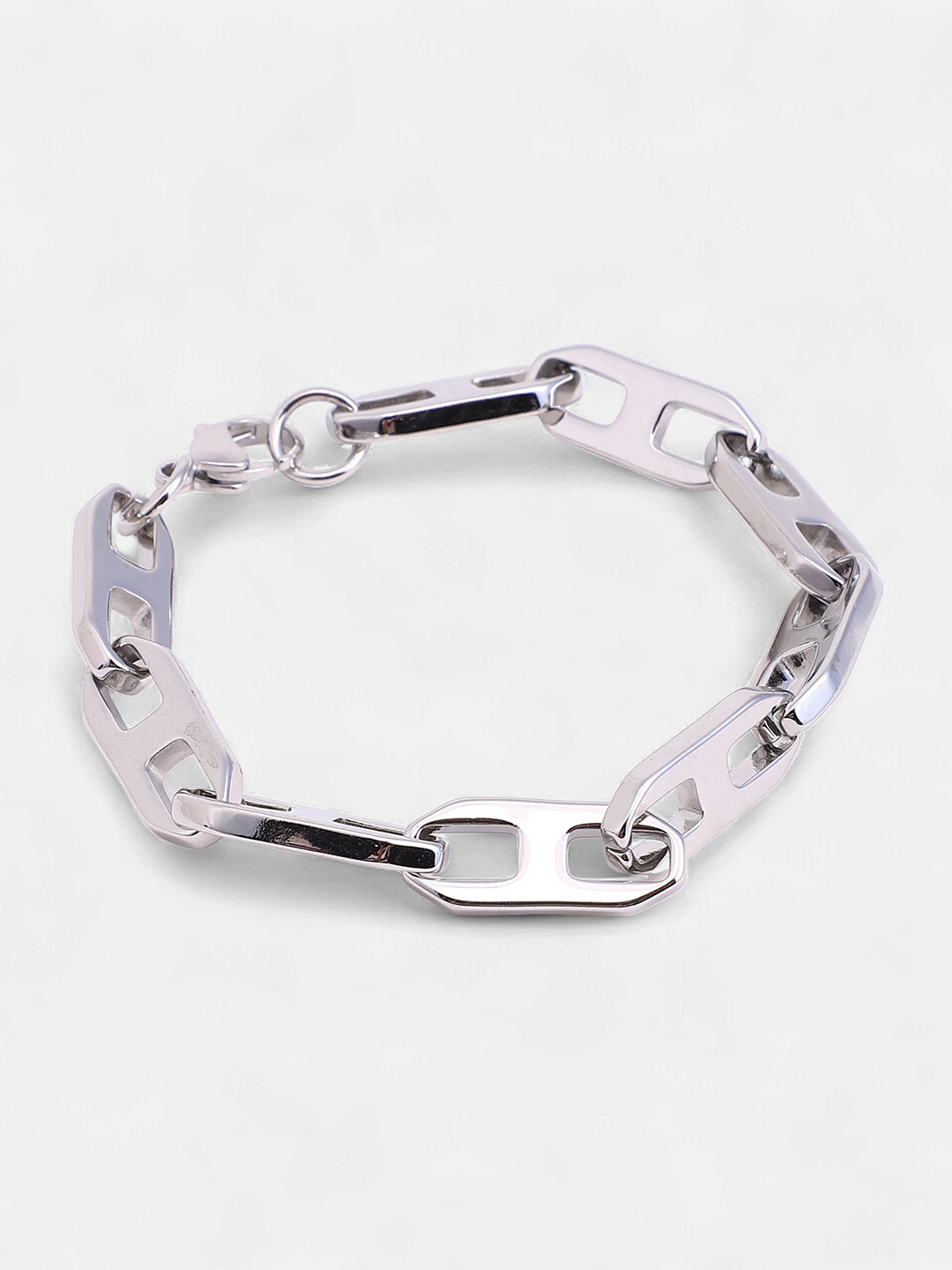 The Bijou Round Watch With Chain Bracelet Combo