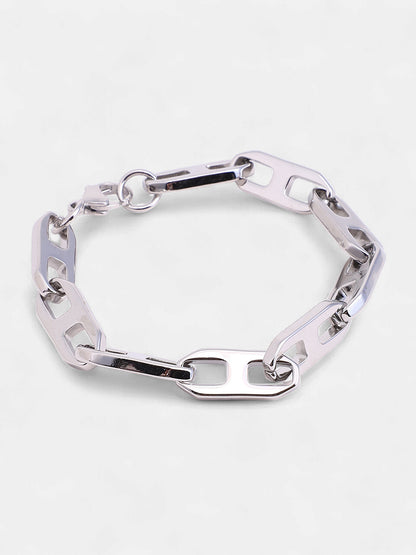 The Bijou Round Watch With Chain Bracelet Combo