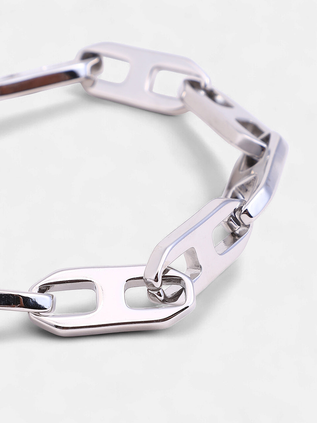 The Bijou Round Watch With Chain Bracelet Combo