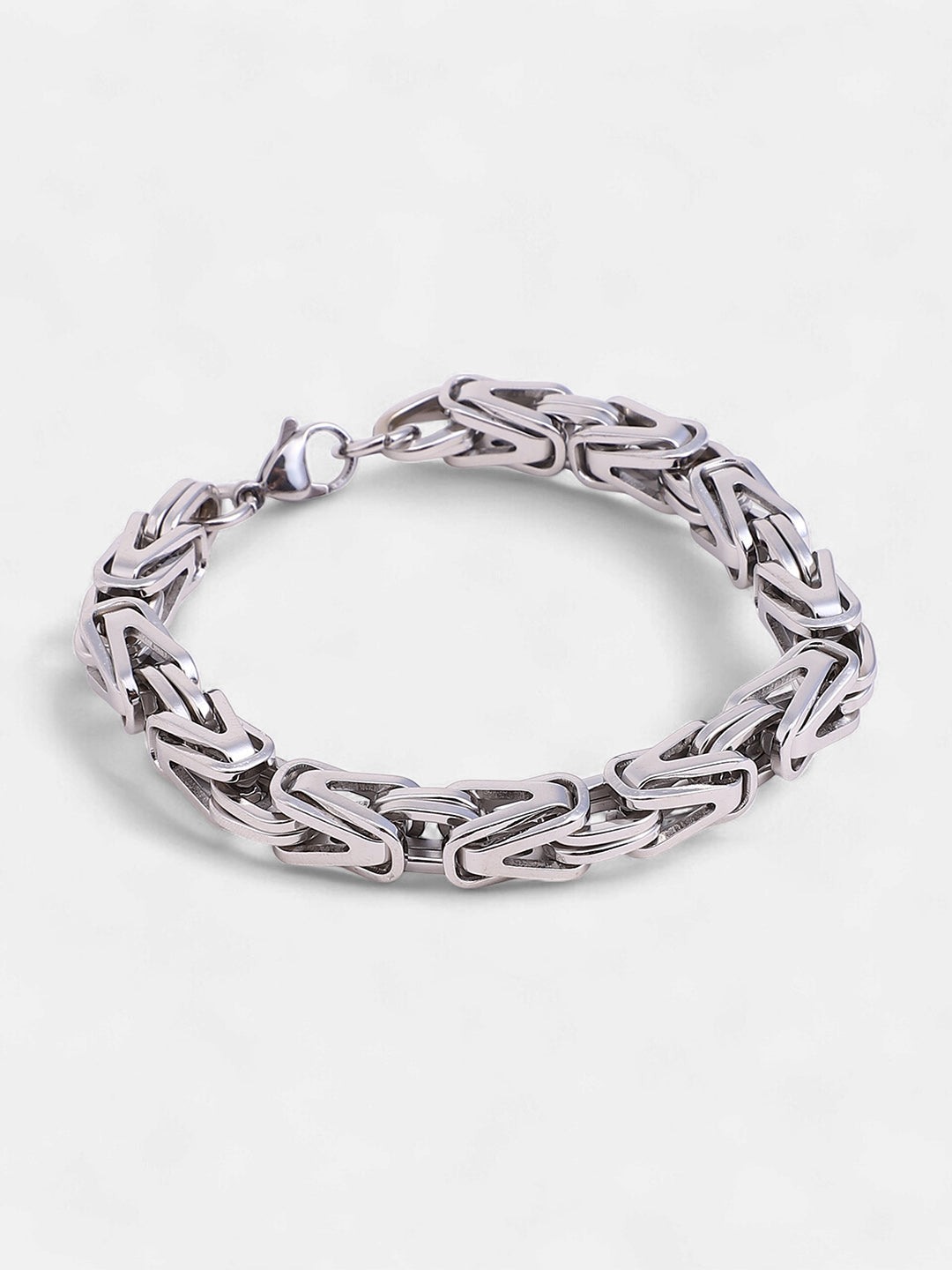 The Formula Chain Round Watch With Chain Bracelet Combo