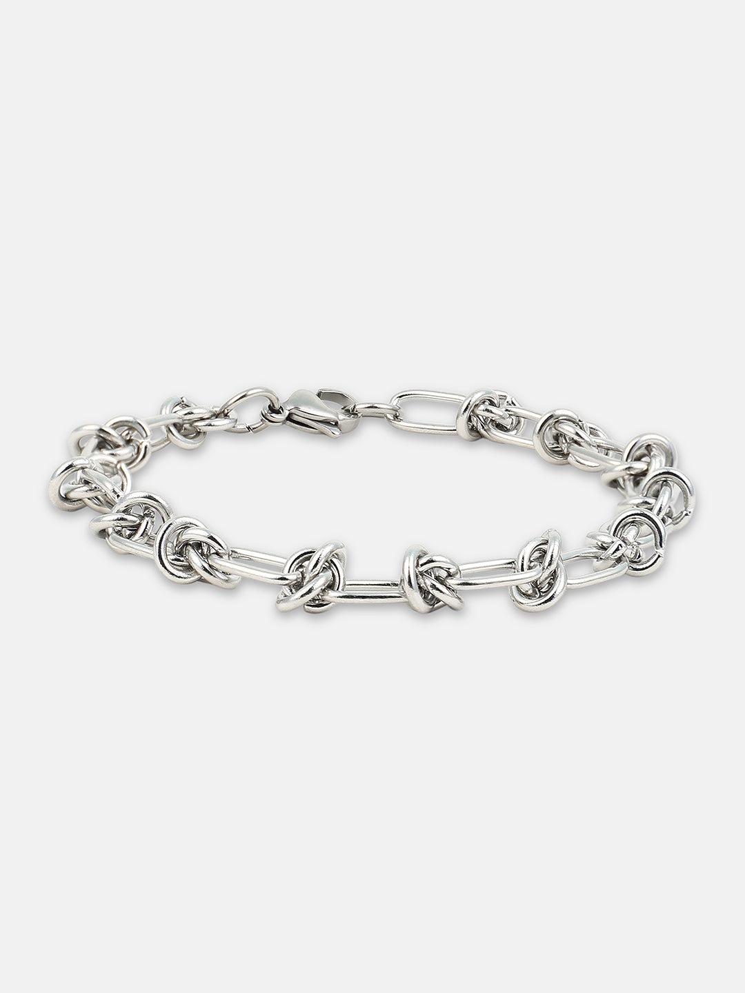 The Ribbed Round Watch With Link Bracelet Combo