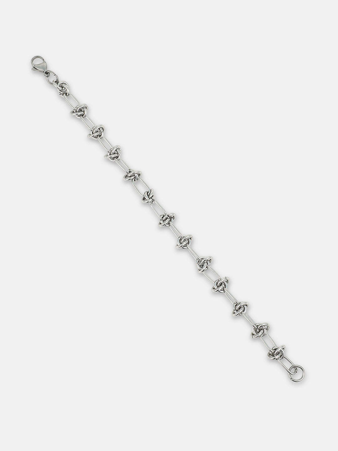 The Ribbed Round Watch With Link Bracelet Combo