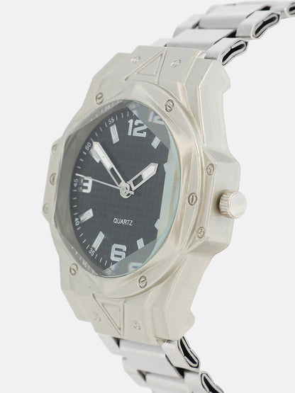 The Torque Driftor Round Watch With Link Bracelet Combo