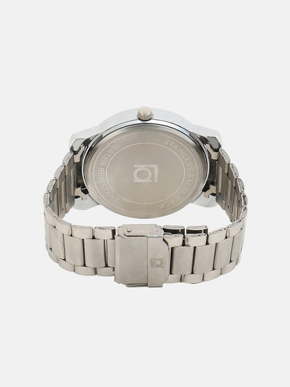 The Daily Round Watch With Link Bracelet Combo
