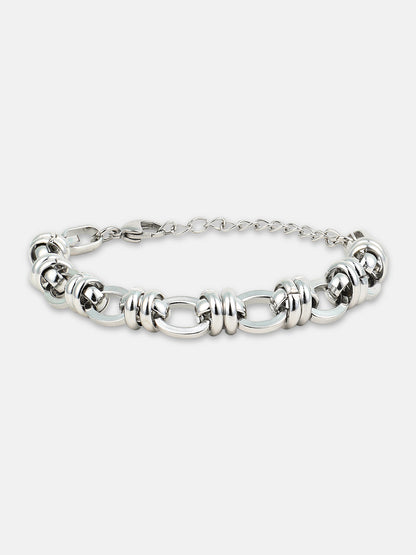 The Daily Round Watch With Link Bracelet Combo