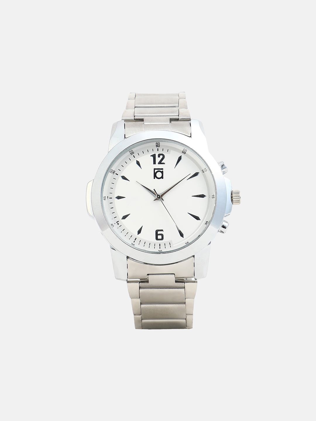 The Studio Round Watch With Link Bracelet Combo