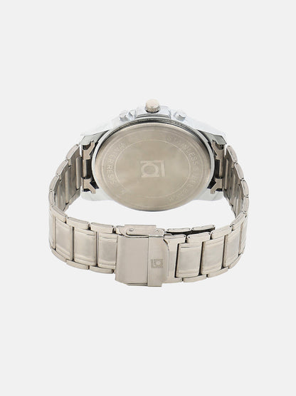 The Studio Round Watch With Link Bracelet Combo