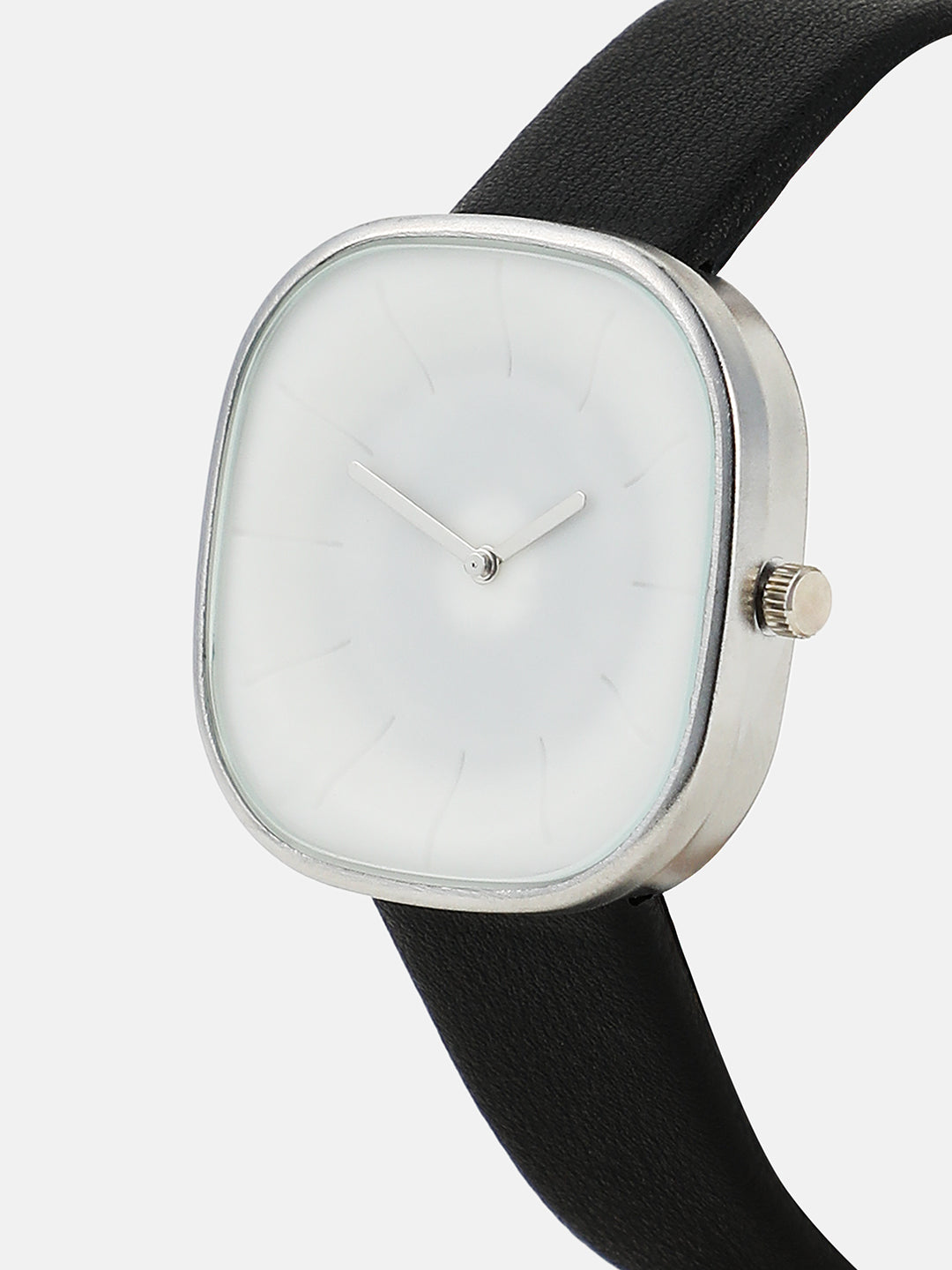 The Off-Duty Cushion Watch - Onyx Black