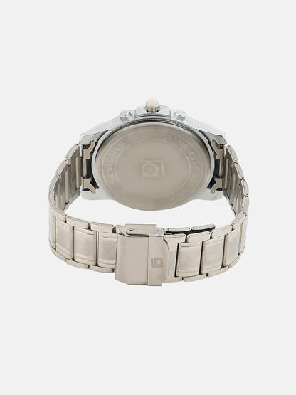 The Explorer's Round Watch - Metallic Silver
