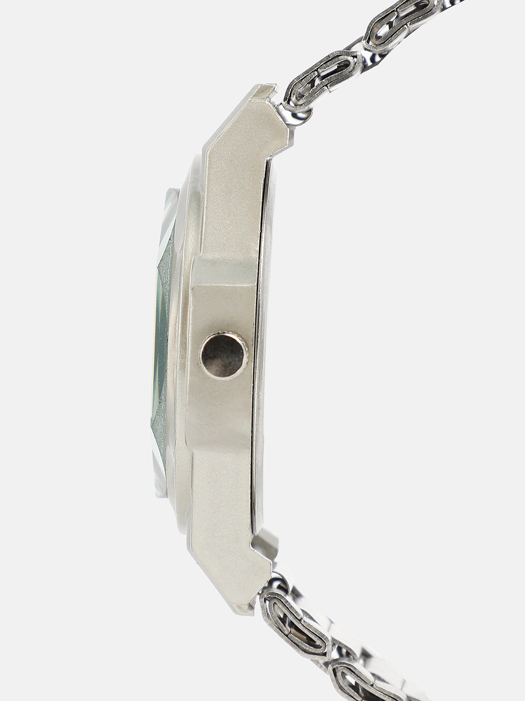 The Torque Driftor Round Watch - Metallic Silver