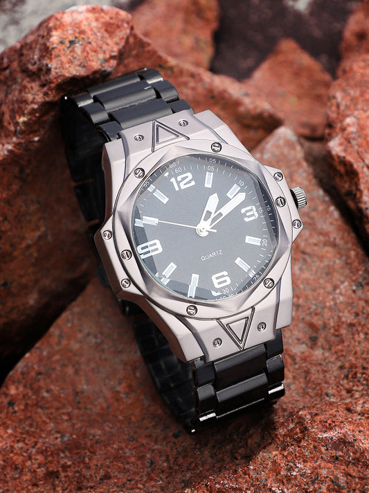 The Torque Driftor Round Watch - Midnight Black