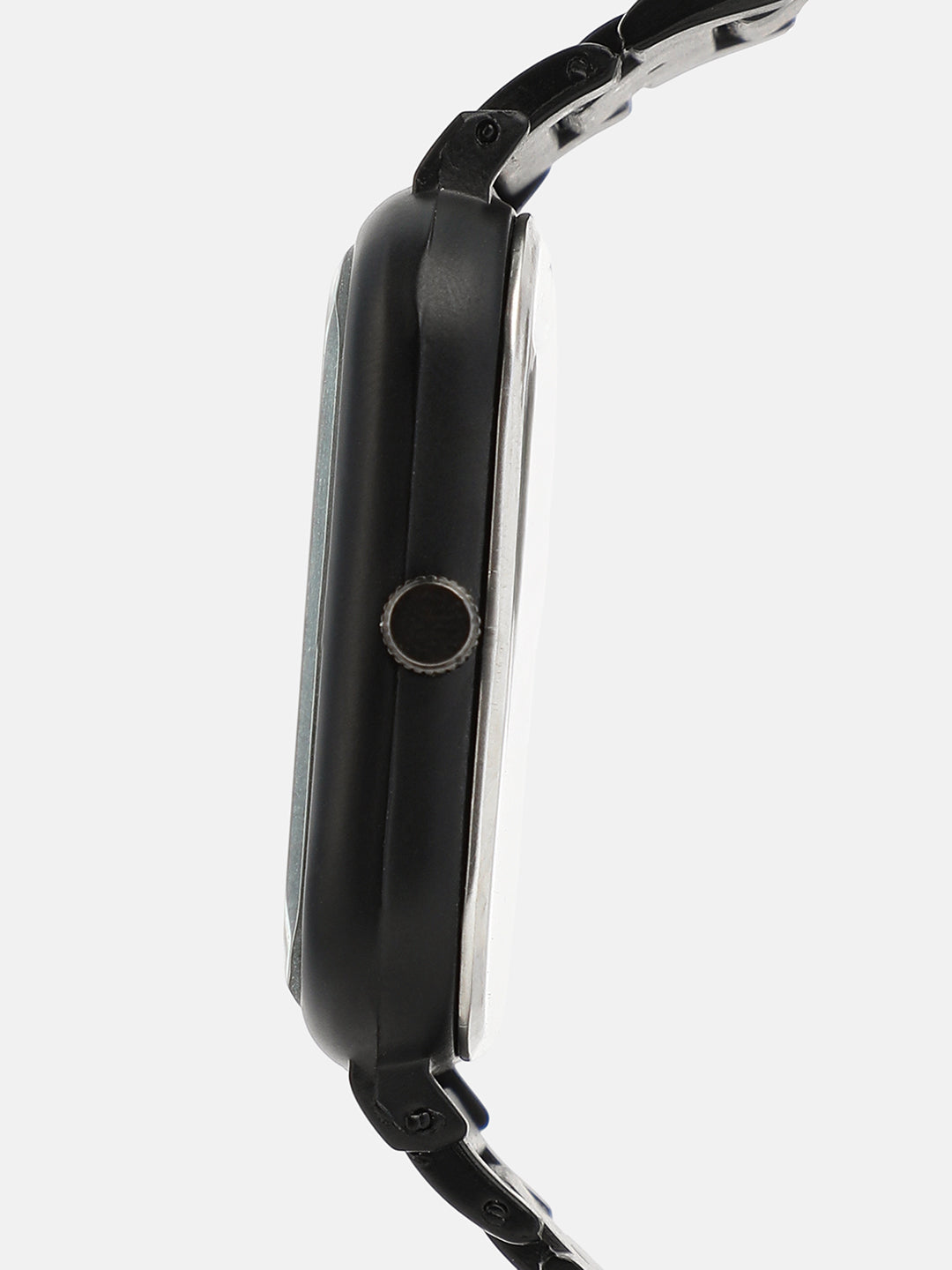 The Noir Rectangular Watch - Onyx Black