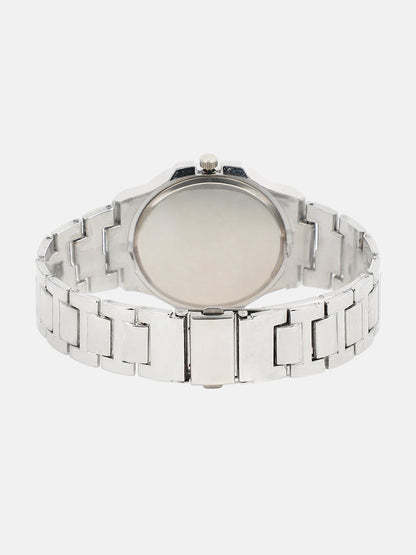 The Luméa Round Watch - Metallic Silver