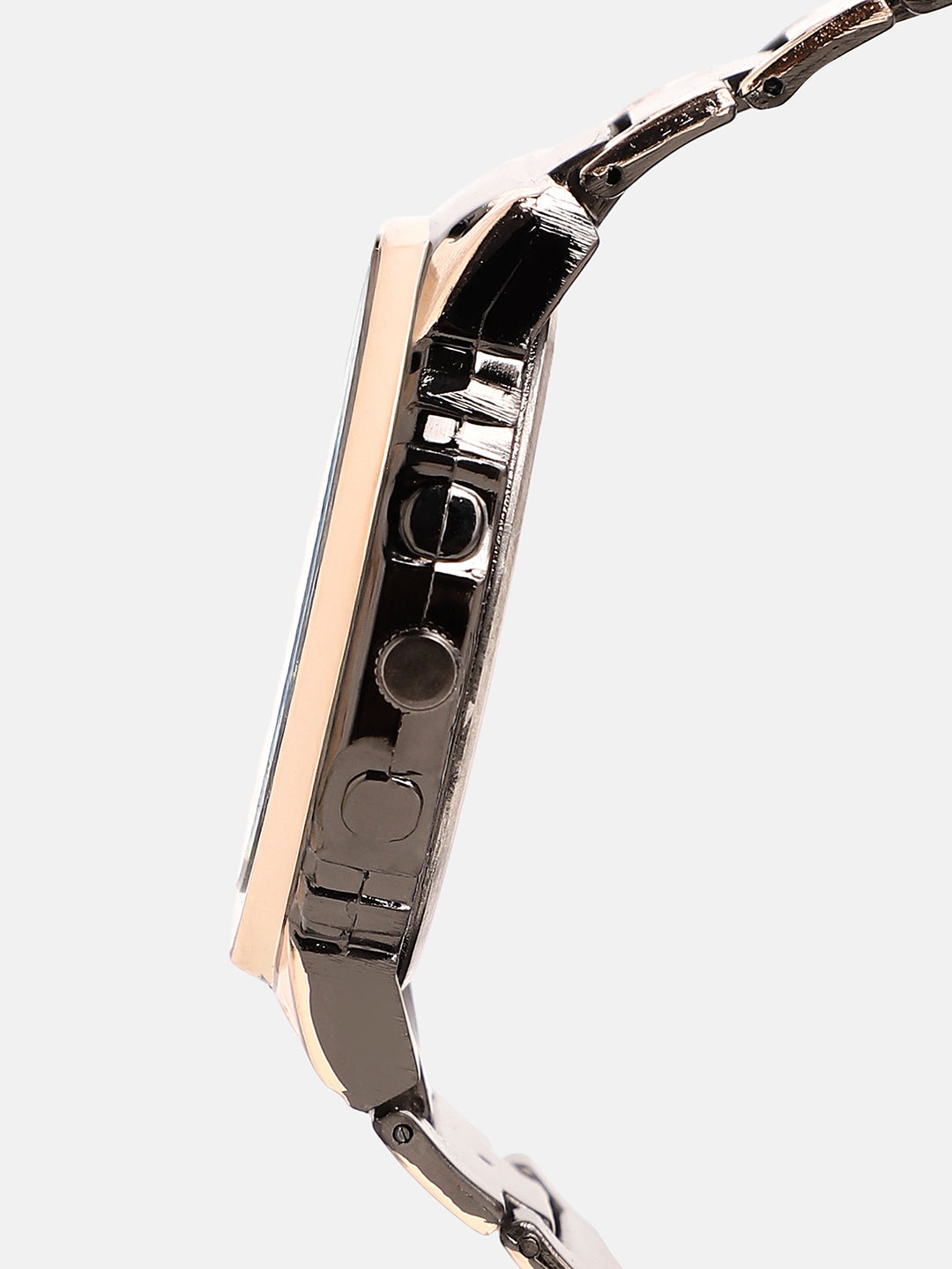 The Vireo Round Watch-Obsidian Black Rose Gold