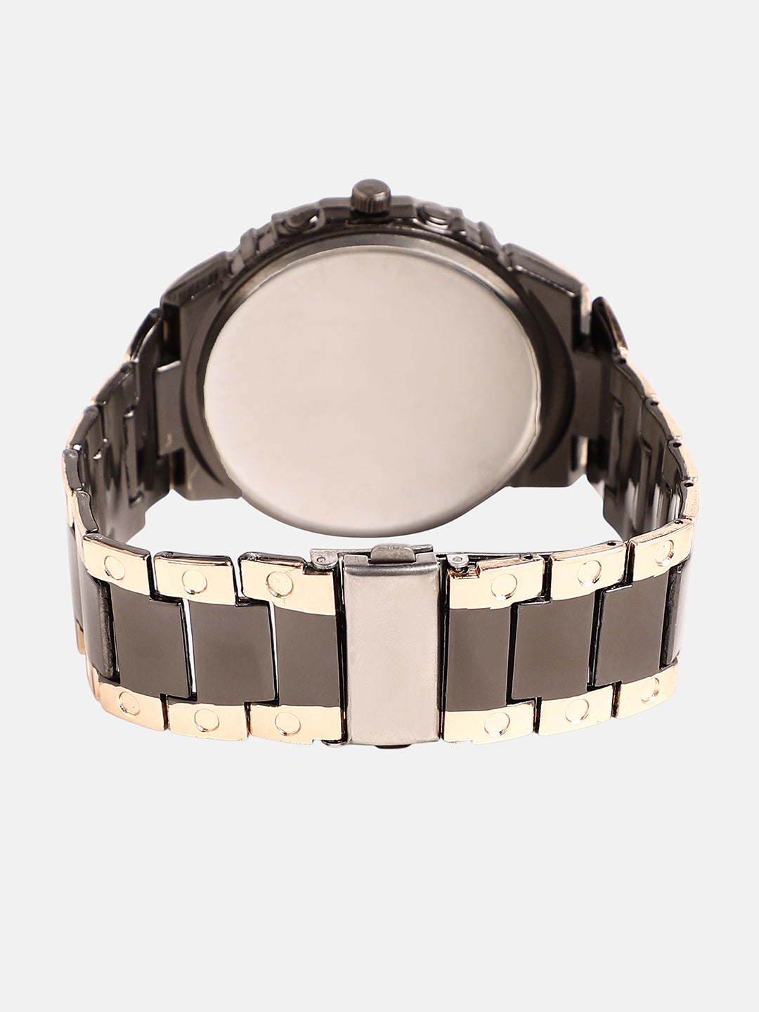 The Vireo Round Watch-Obsidian Black Rose Gold