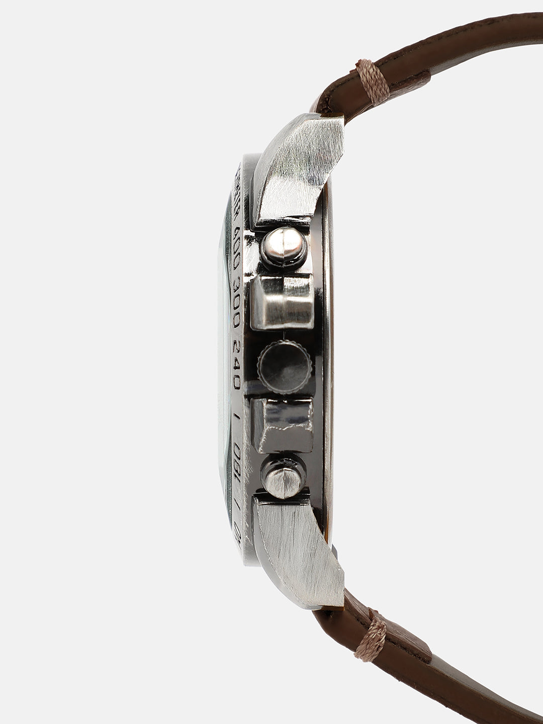 The Peregron Round Watch - Coffee Brown