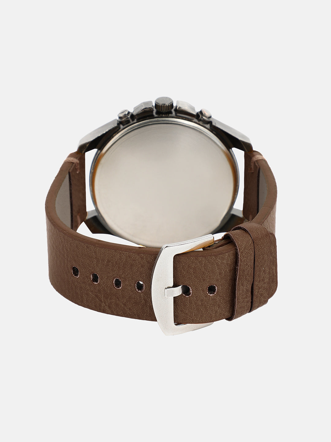 The Peregron Round Watch - Coffee Brown