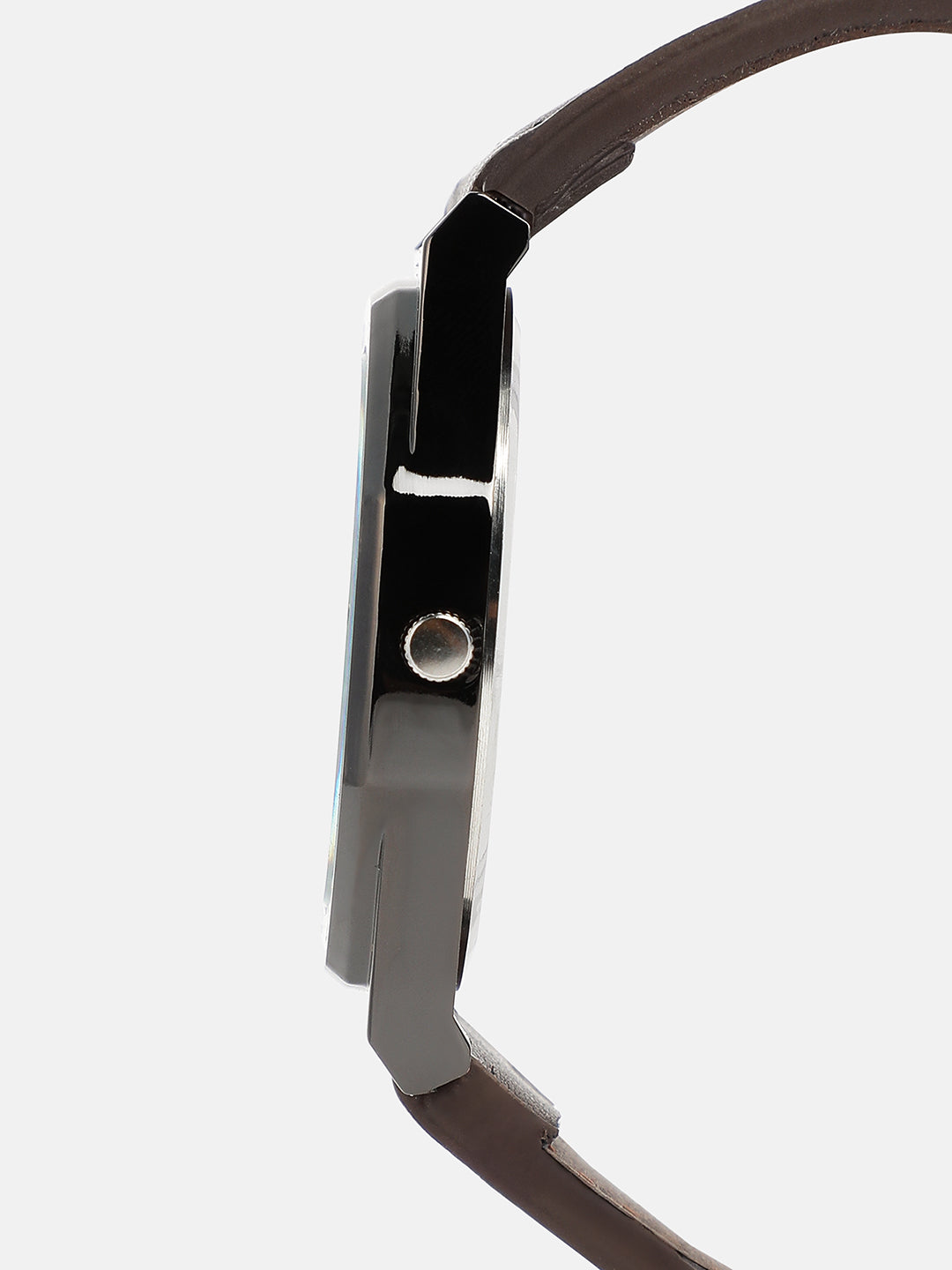 The Drifter's Compass Round Watch - Chocolate Brown