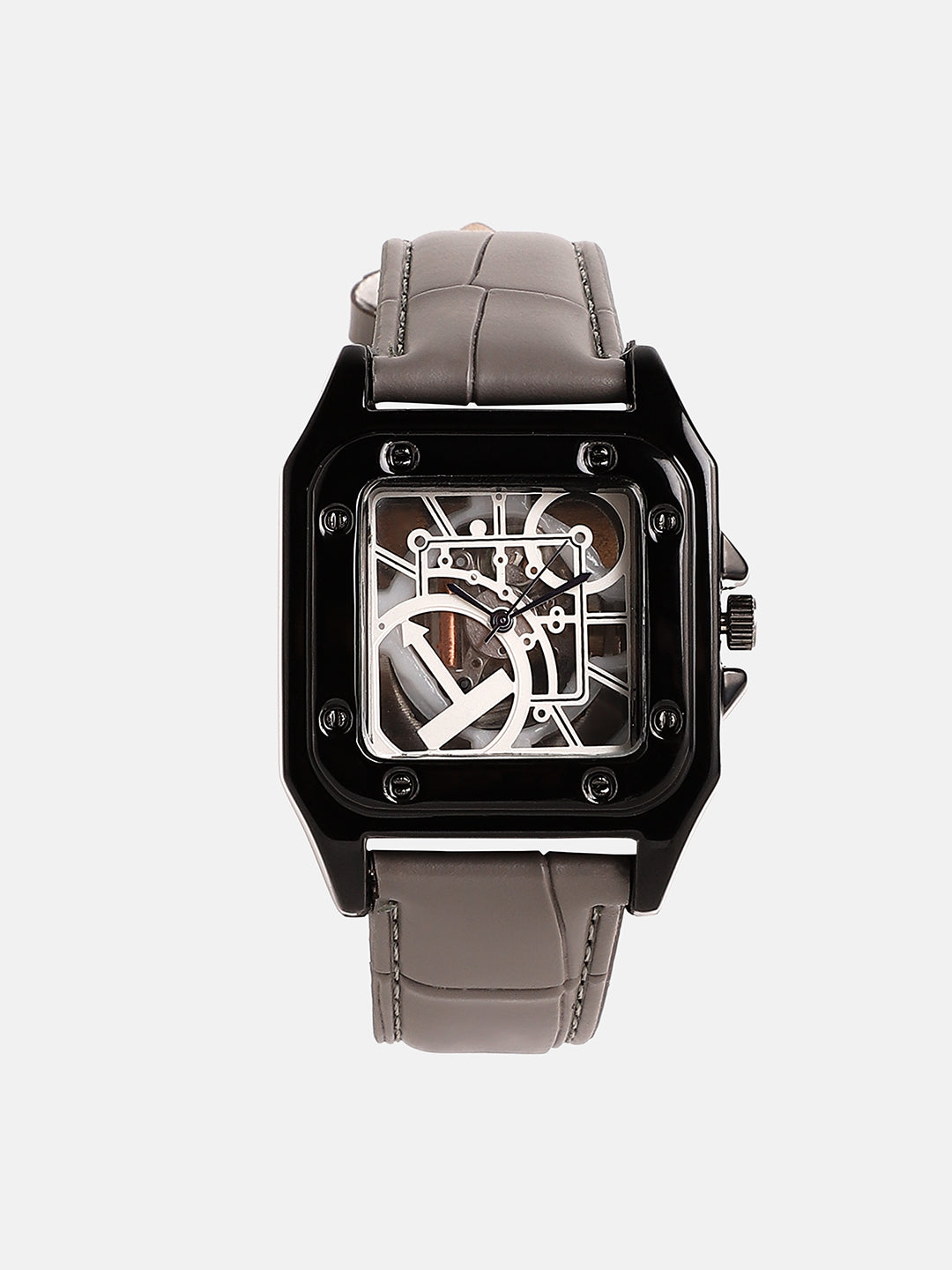 The Nocturne Square Watch - Moon Grey