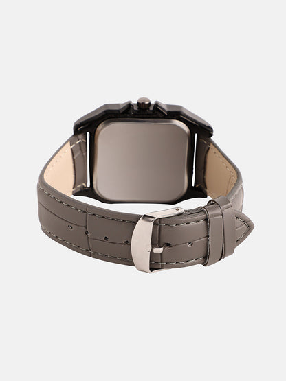 The Nocturne Square Watch - Moon Grey