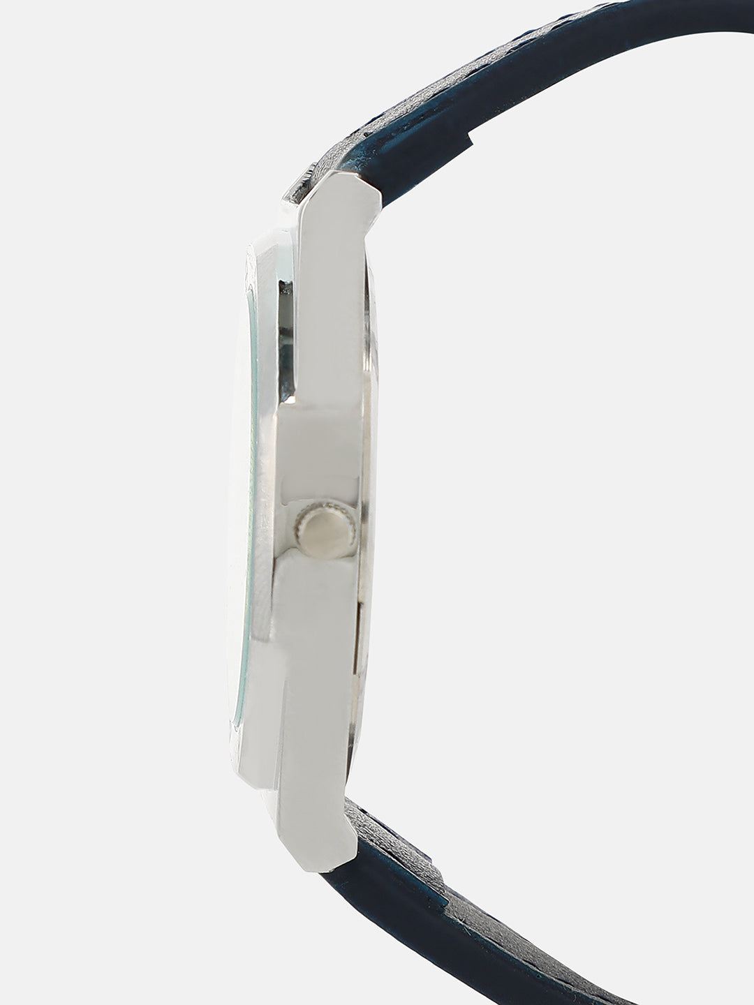 The Torque Compass Round Watch - Indigo Blue