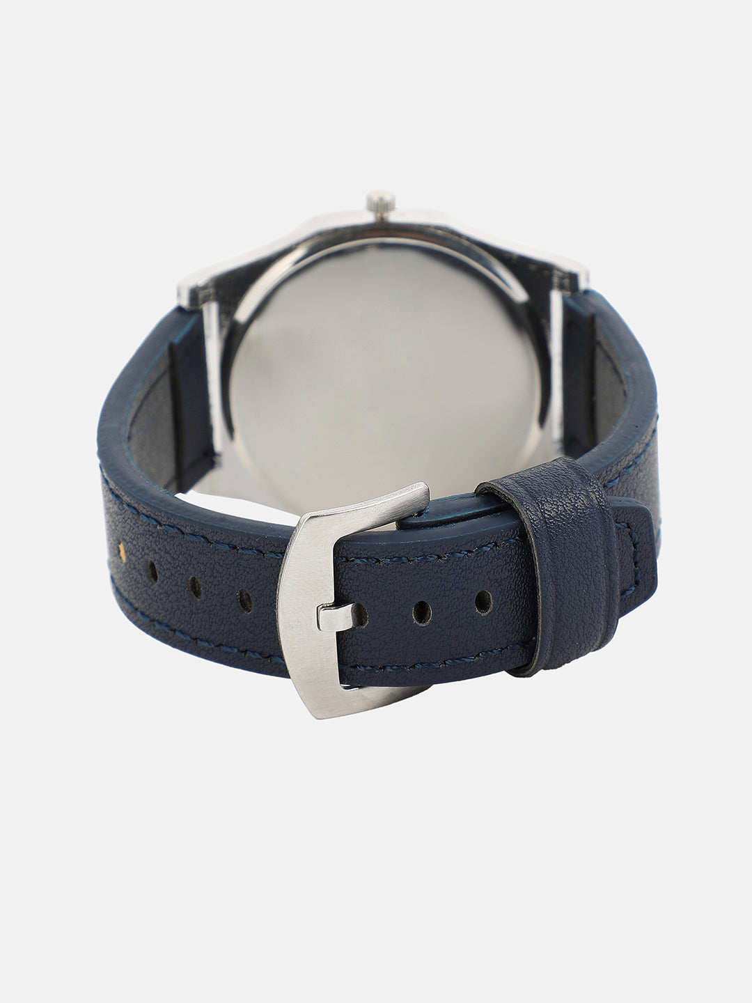 The Torque Compass Round Watch - Indigo Blue