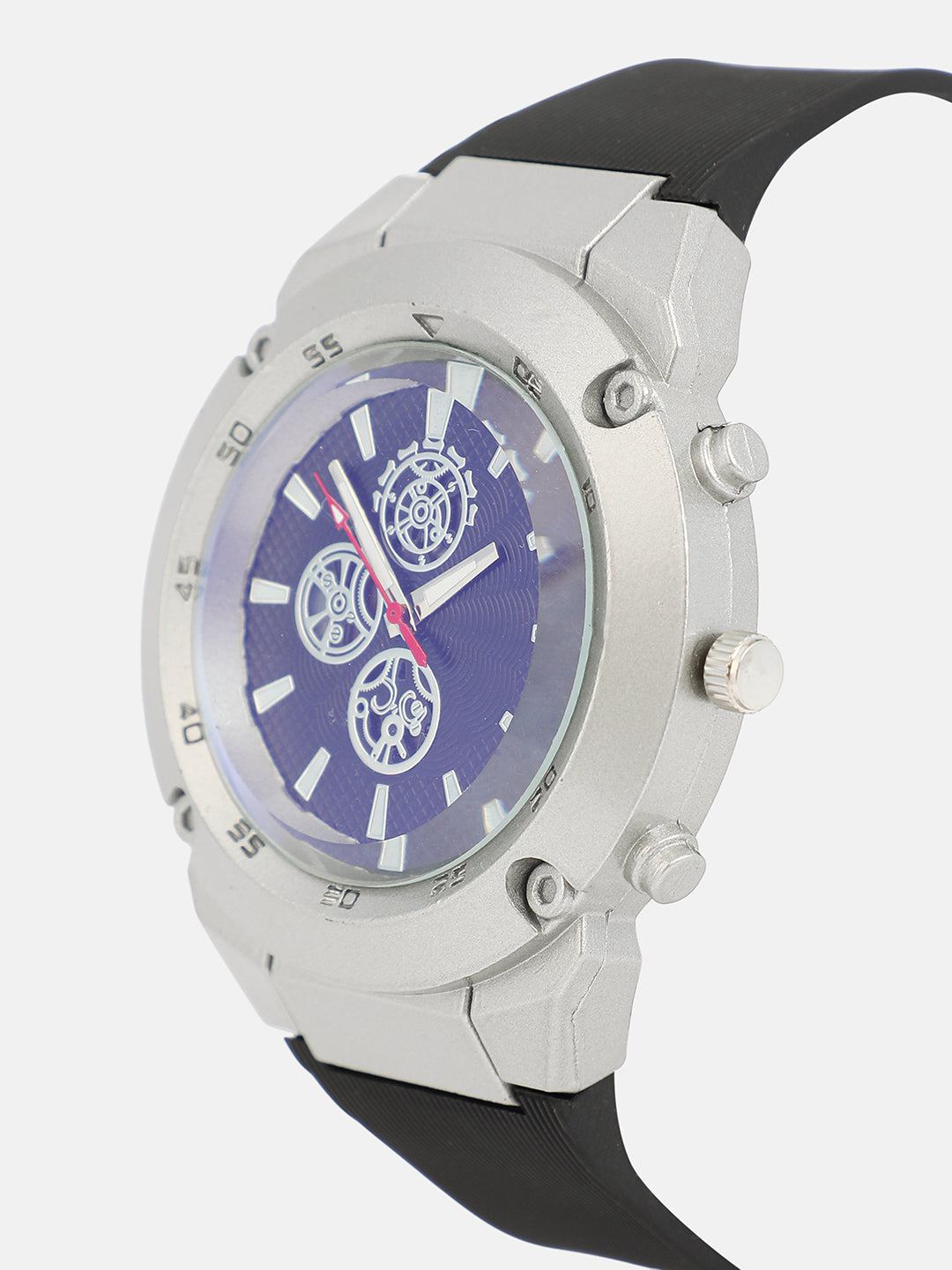 The Odyssé Four-Dial Round Watch - Onyx Black