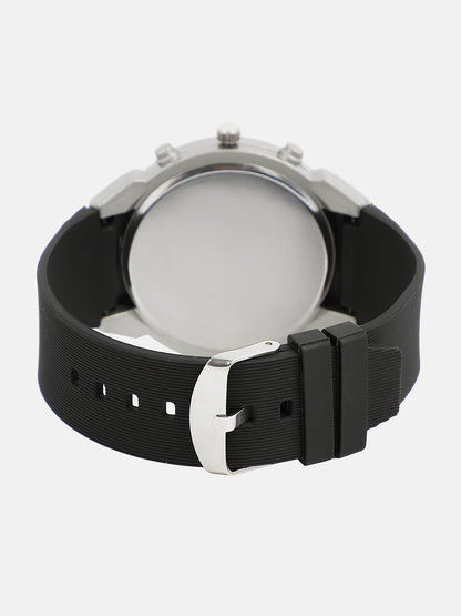 The Odyssé Four-Dial Round Watch - Onyx Black
