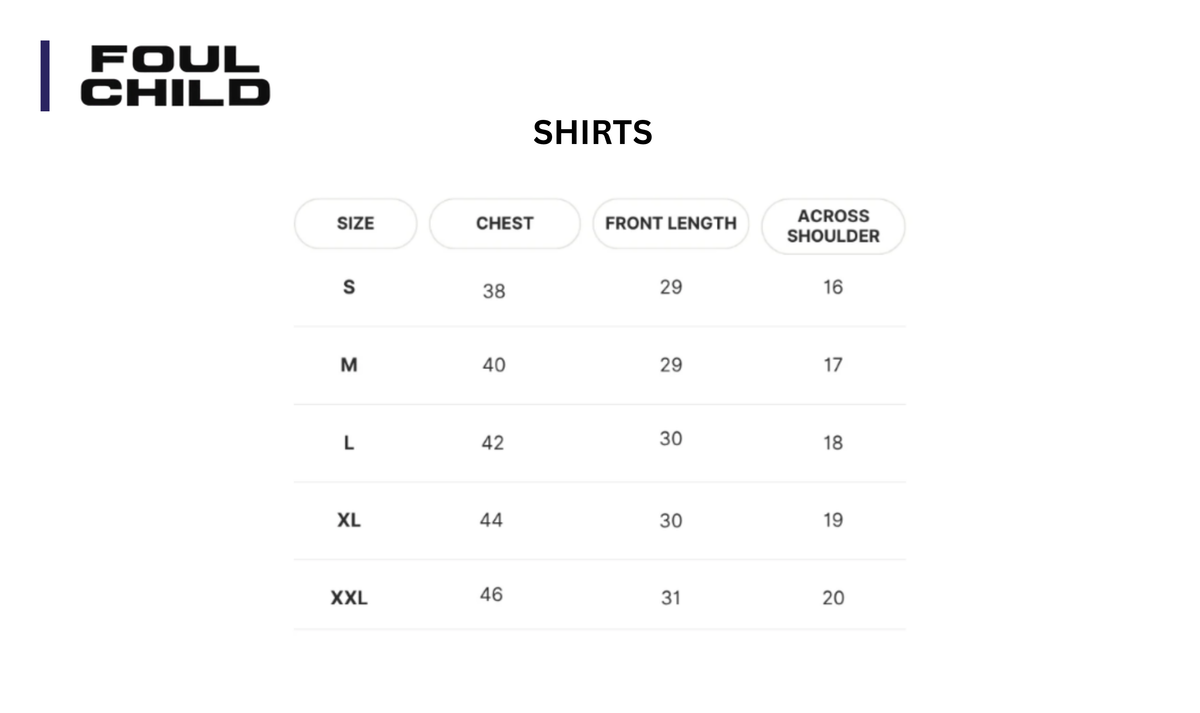 Size guide