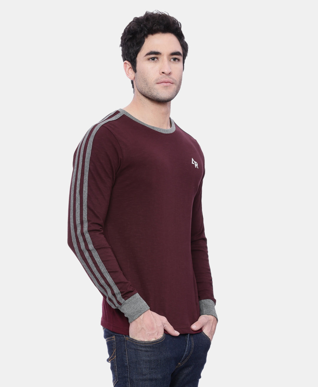 ADRO Men's Cotton Full Sleeve Stylish T-Shirt - ADRO Fashion