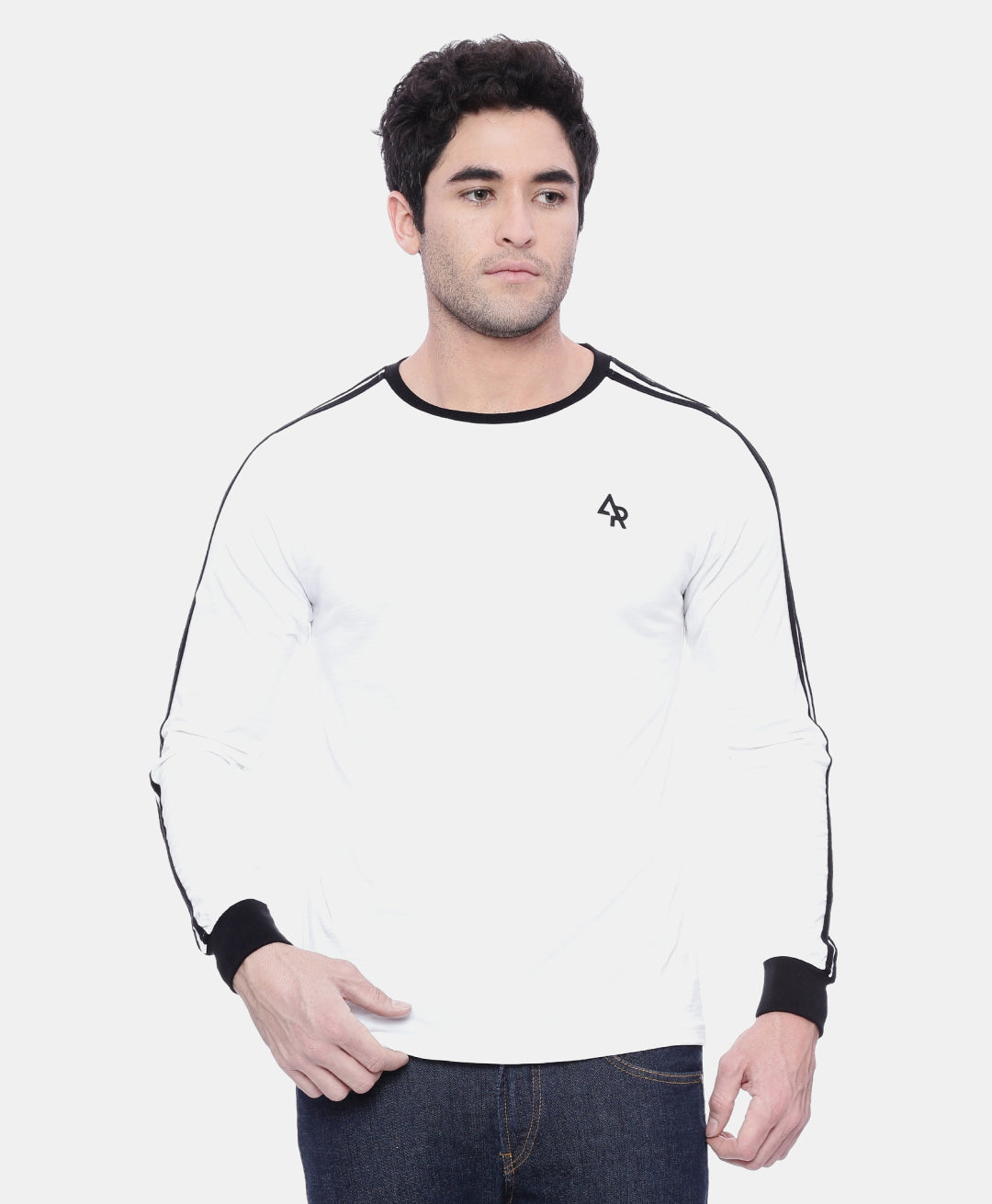 ADRO Men's Striped Full Sleeve T-Shirt - ADRO Fashion