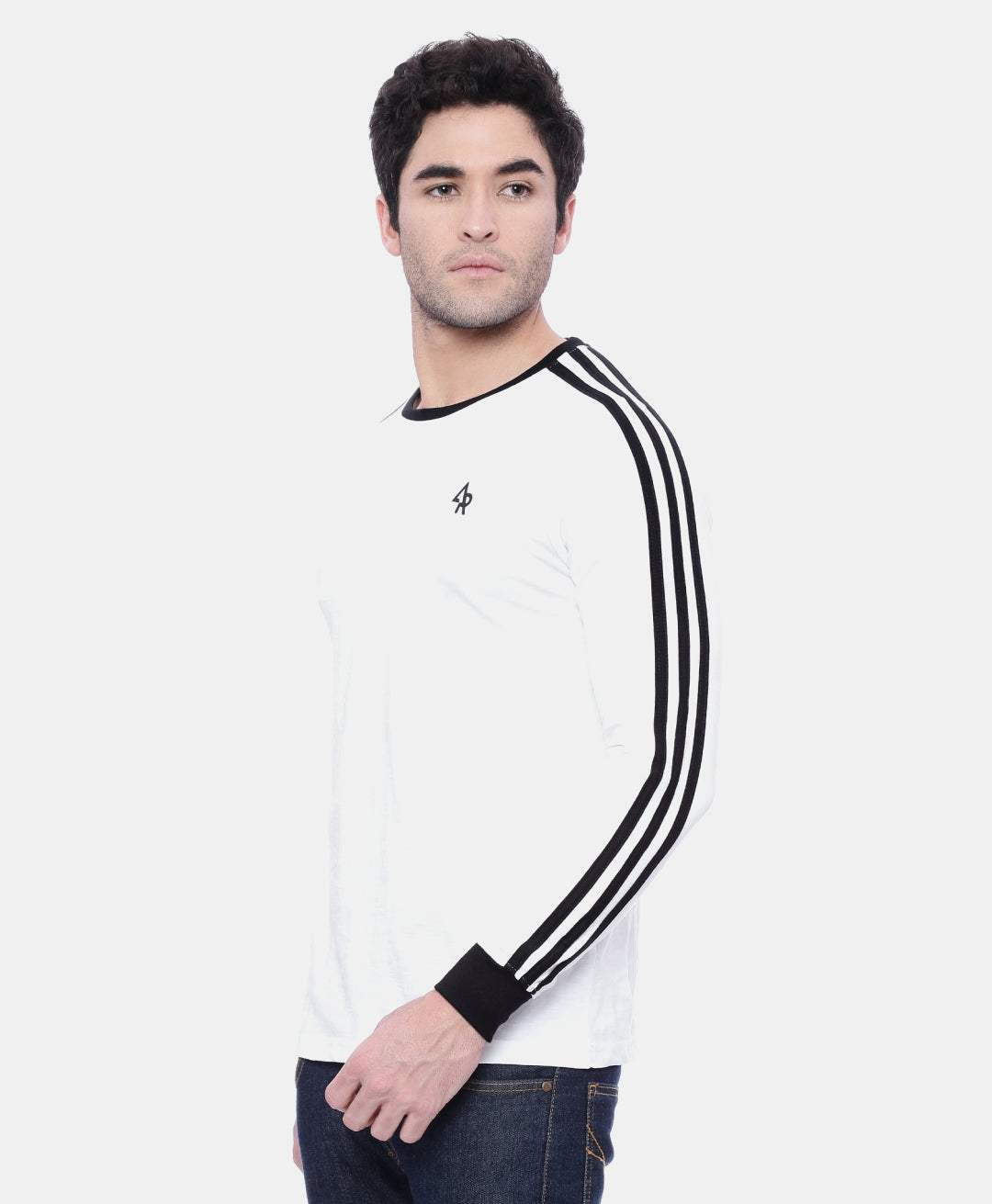 ADRO Men's Striped Full Sleeve T-Shirt - ADRO Fashion