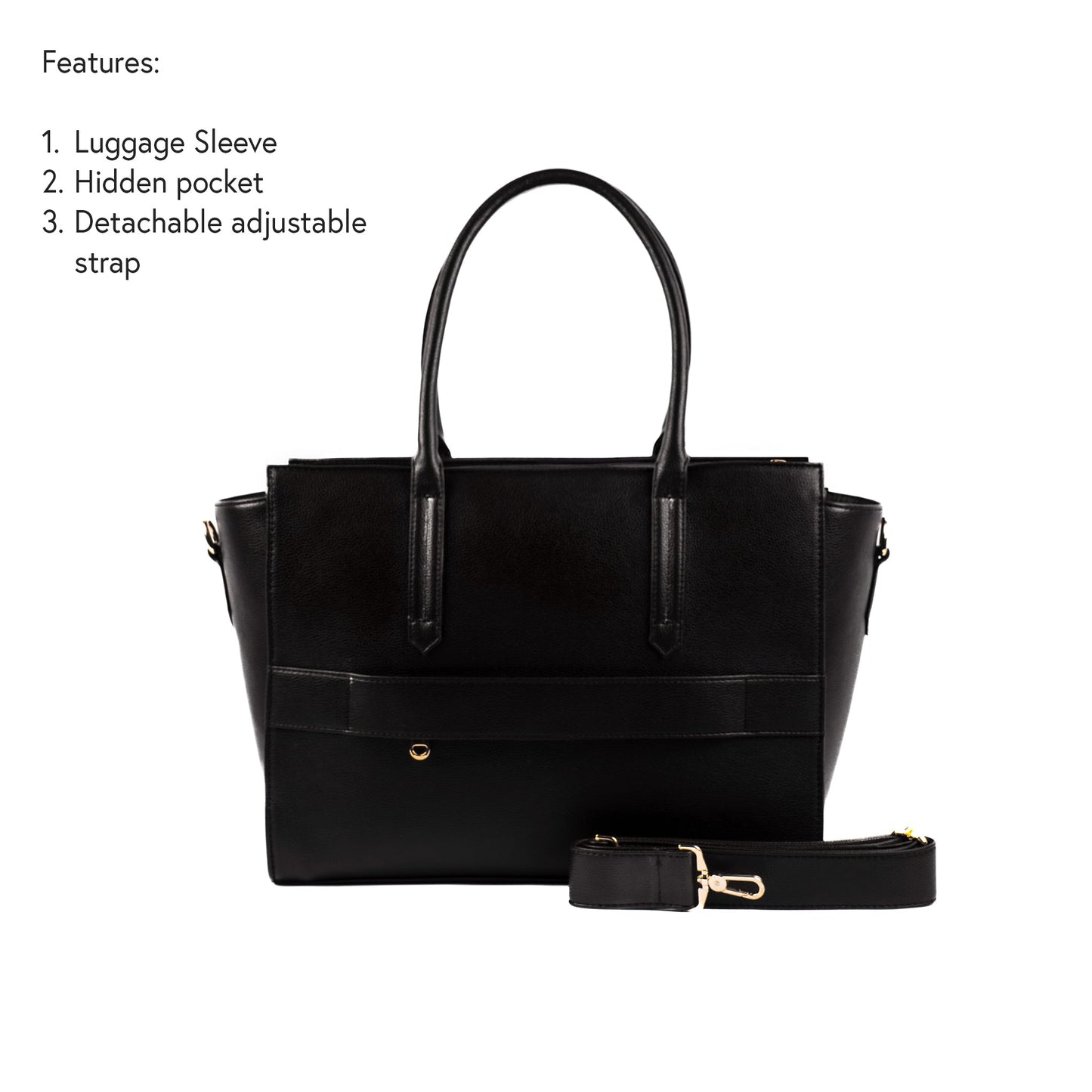 Charcoal Chic Valeria Tote bag for 14" laptop