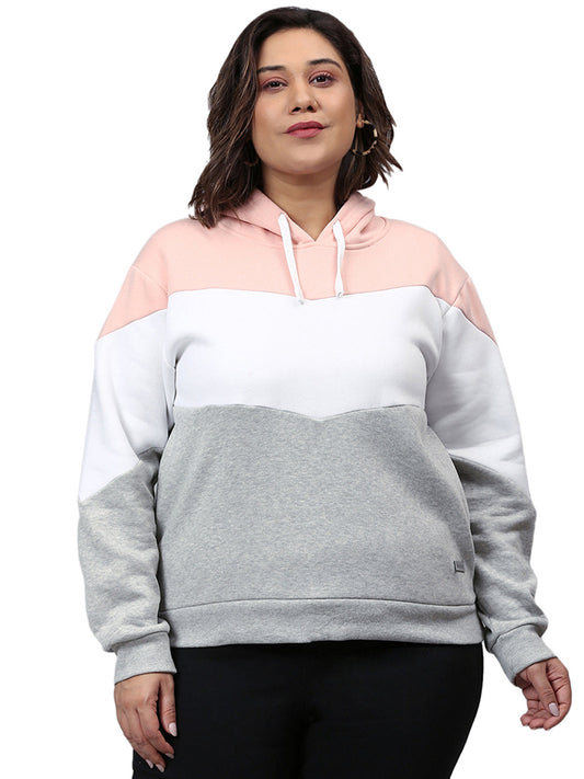 Colorblocked Casual Sweatshirt