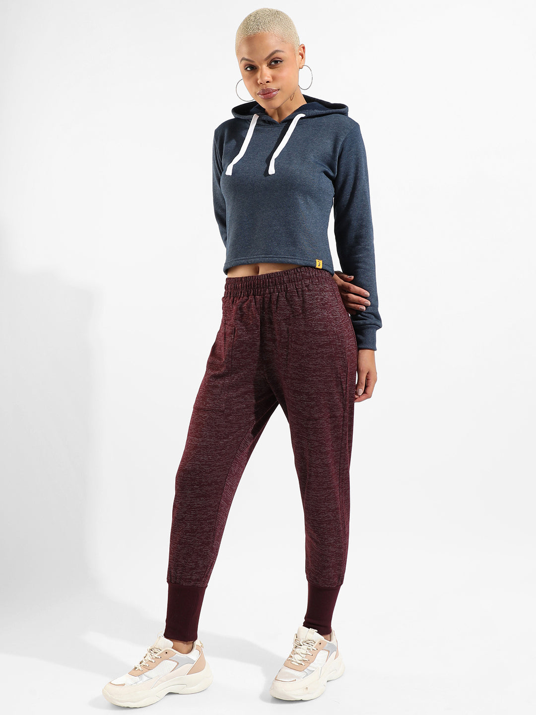 Cotton Solid Regular Fit Tracksuit For Casual Wear