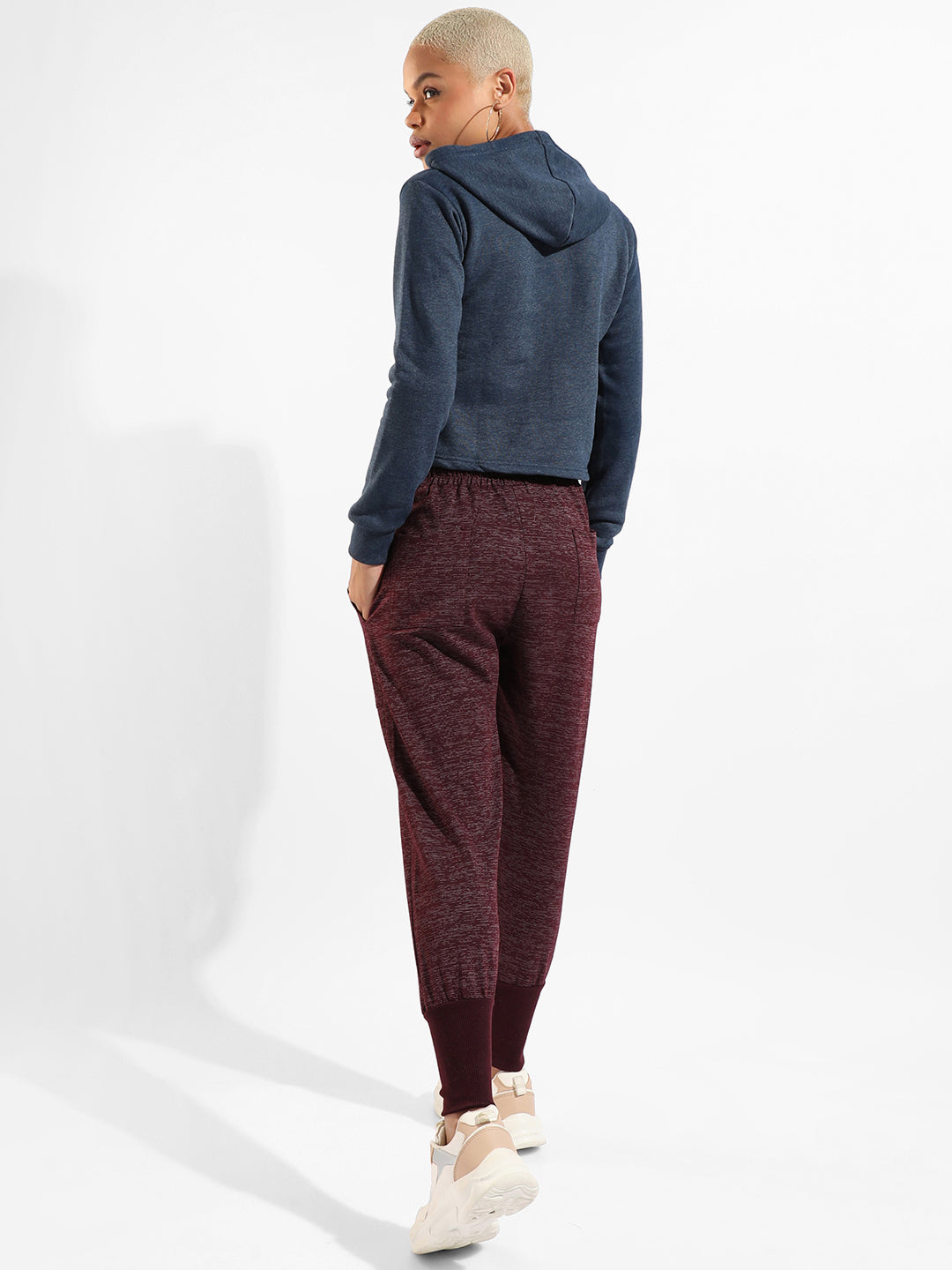 Cotton Solid Regular Fit Tracksuit For Casual Wear