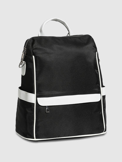 The Urban Contrast Backpack - Carbon Black