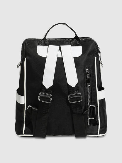 The Urban Contrast Backpack - Carbon Black