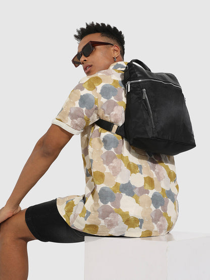 The All Around Zip Backpack - Raven Black