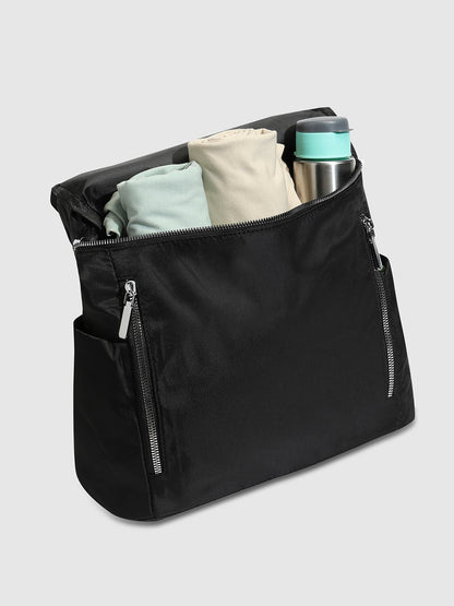 The All Around Zip Backpack - Raven Black