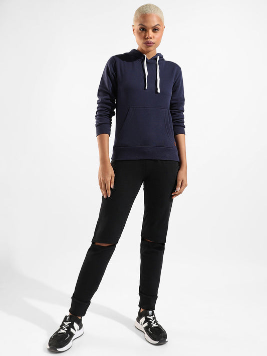 Cotton Solid Regular Fit Tracksuit For Casual Wear