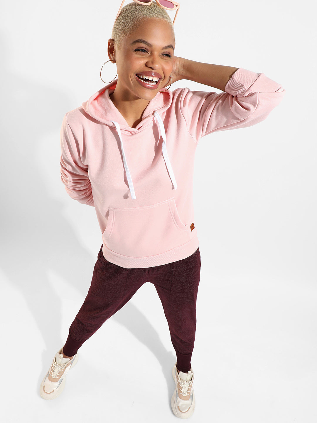 Cotton Solid Regular Fit Tracksuit For Casual Wear