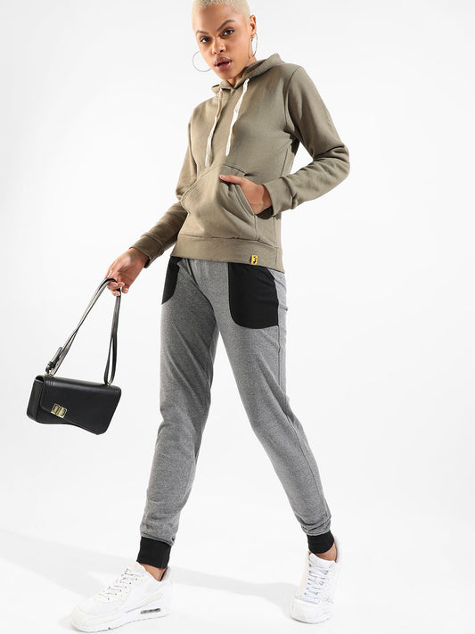 Cotton Solid Regular Fit Tracksuit For Casual Wear