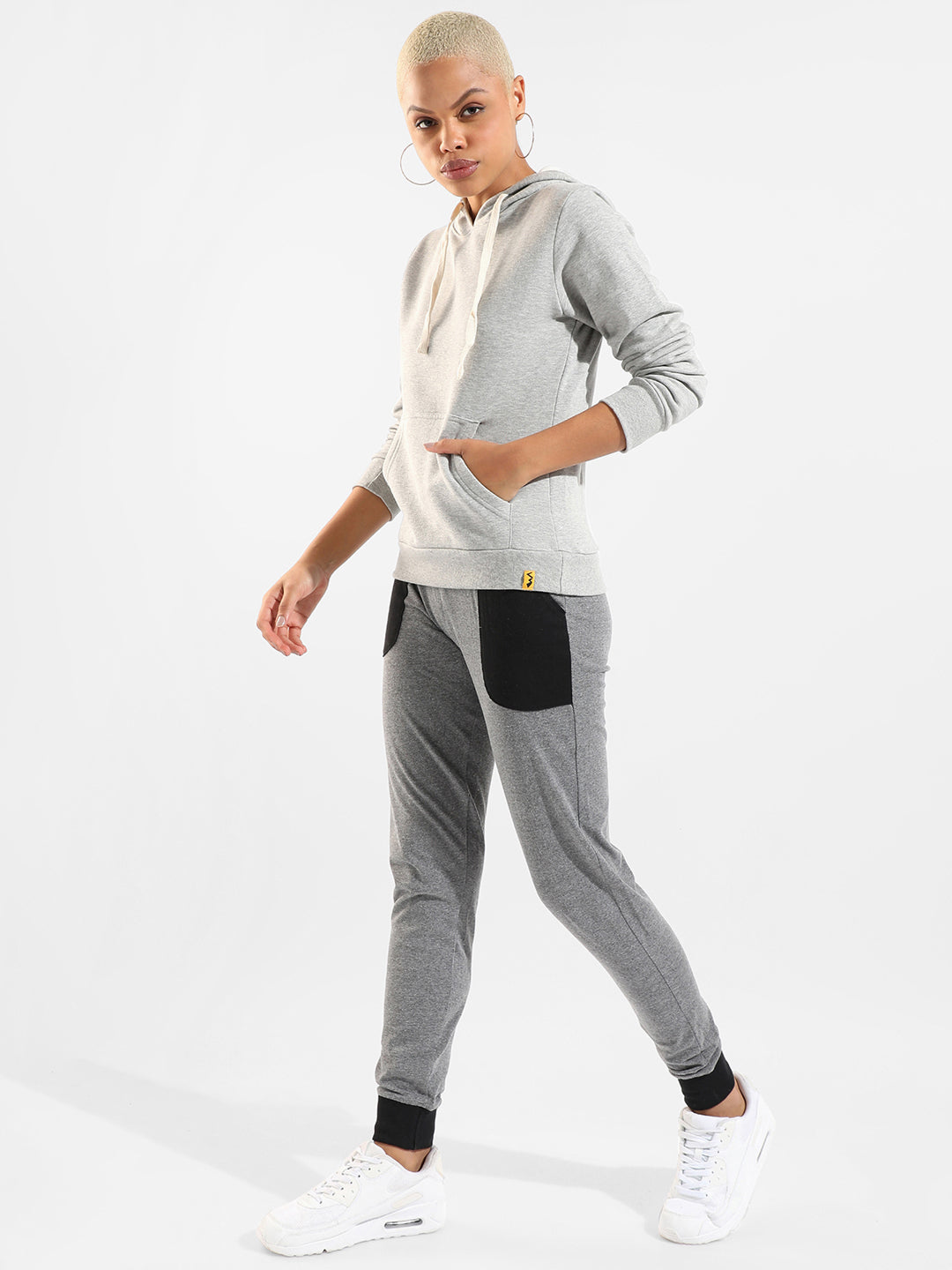 Cotton Solid Regular Fit Tracksuit For Casual Wear