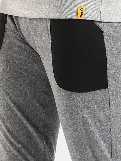 COTTON SOLID REGULAR FIT TRACKSUIT FOR CASUAL WEAR 