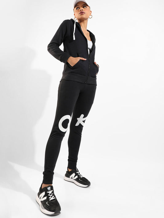 Cotton Printed Regular Fit Tracksuit For Casual Wear